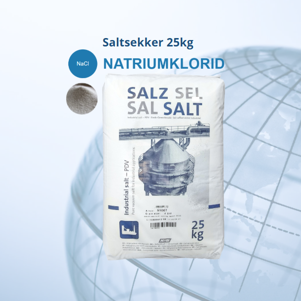 Salt 25 kg sekk