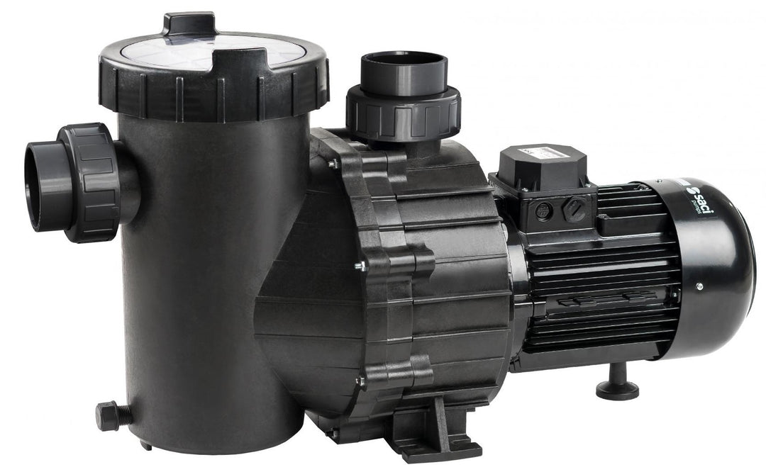 Saci Supra pumpe. 3-fas. 230/400V. Med forfilter. Fås med effekt fra 2.2 - 4 kW