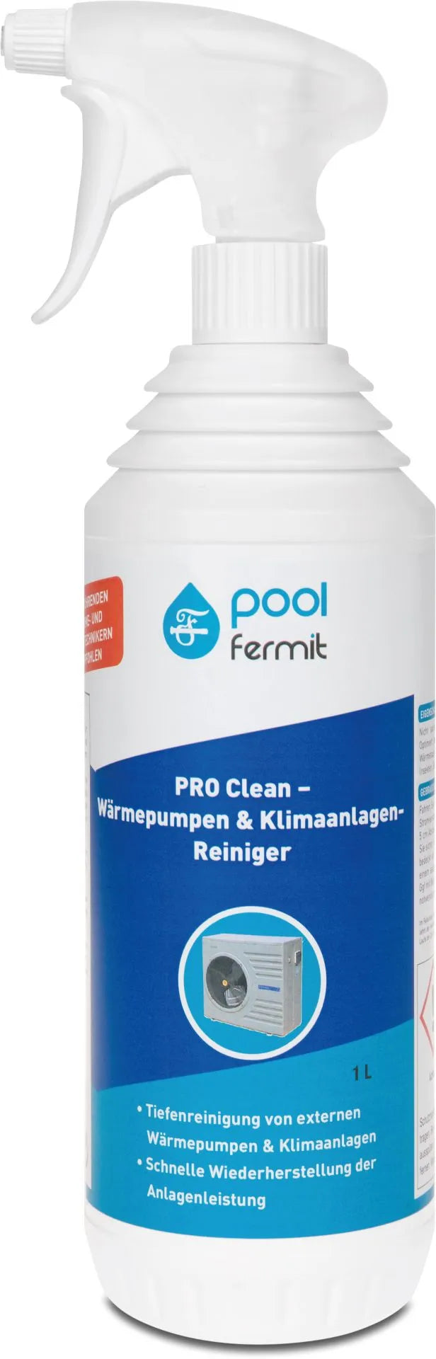Varmepumpe rens PRO Clean, 1L flaske