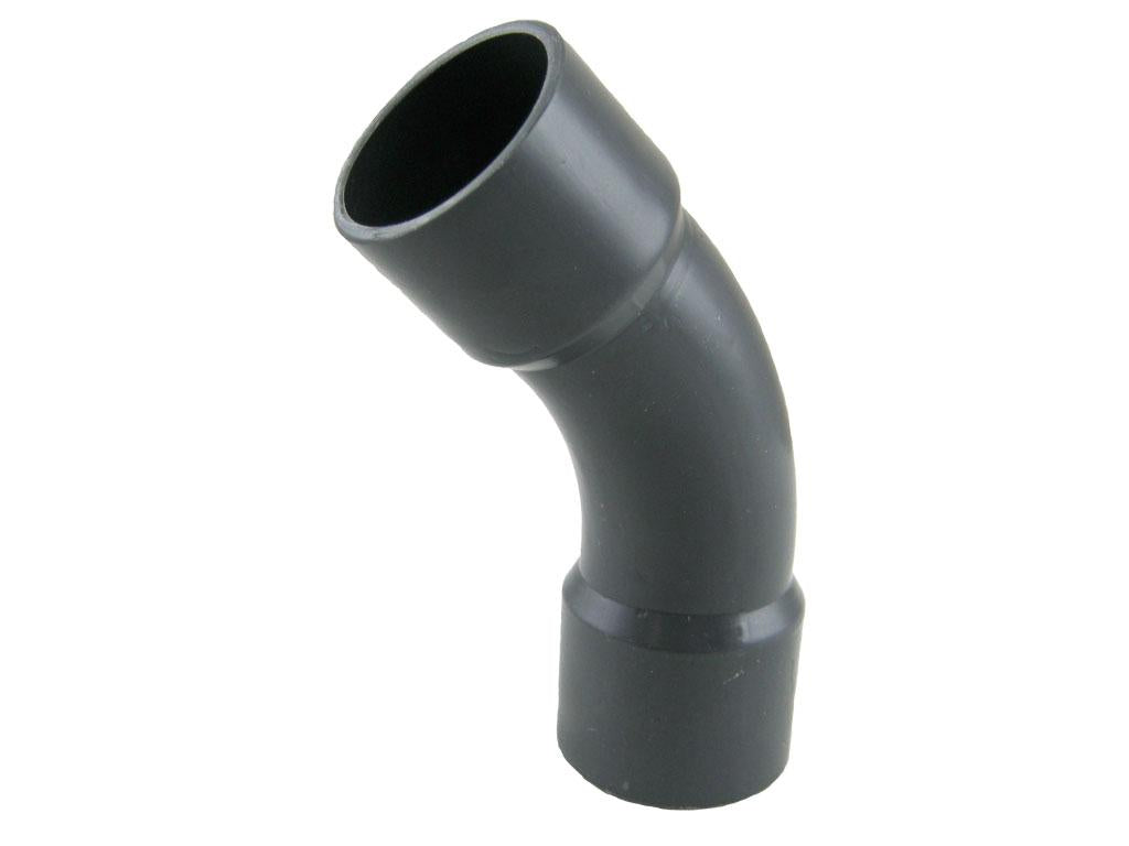 PVC-U Rørbøy lang 45°. Fåes fra 32 mm - 315 mm.