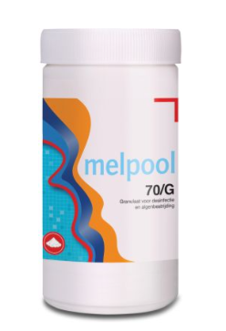 Melpool 70/G klorgranulat. Aktivt klor (70%) 1 kg