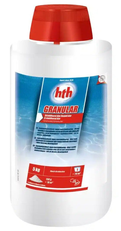 Saniklar/hth klor granulat/pulver 5 kg