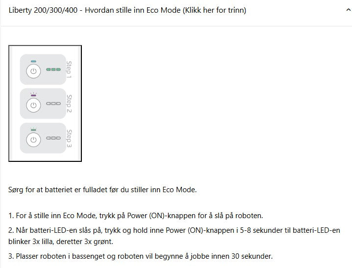 Dolphin Liberty 400. Trådløs med 3 ulike Eco innstillinger. Wifi®/App