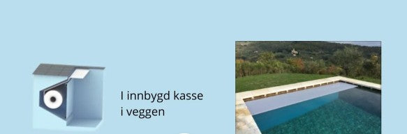 Komplett automatisk lamelltrekk 11500x3960. Passer til basseng på 10*4 meter. Transparante slats