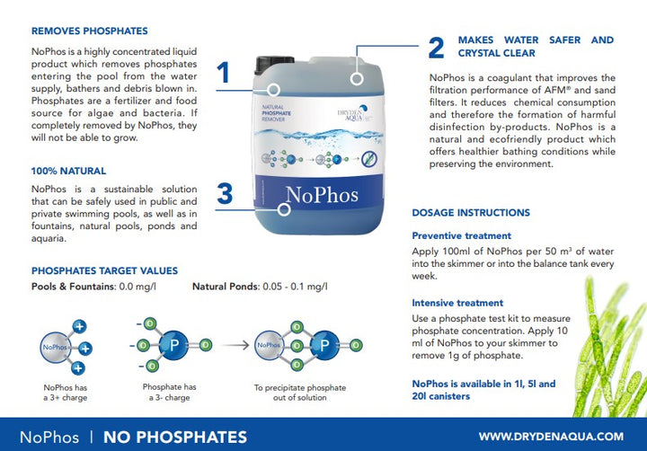 NoPhos - fosfat fjerner 1 liter