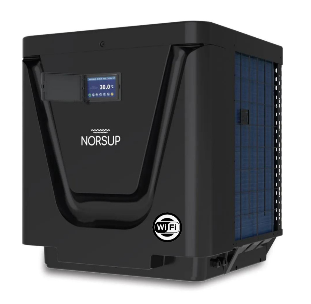 Inverter varmepumpe Norsup P13V. 230V 1-fas. Vertikal. Utstillingsmodell 20% rabatt