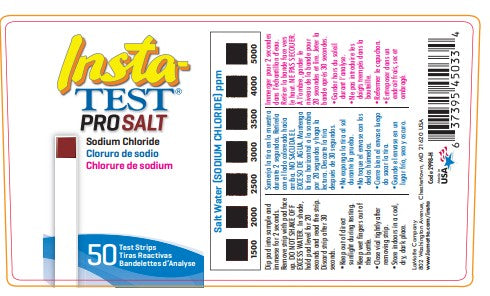 Insta-TEST® Salt teststrips.