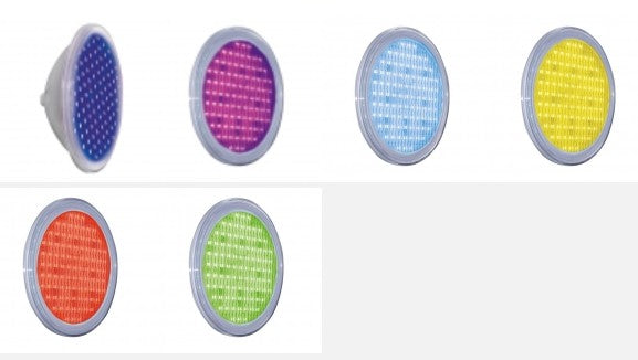 Led pære PAR 56. Velg mellom hvit eller farget lys