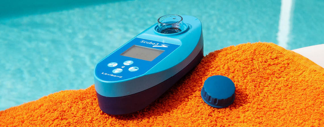 Scuba 3s. Digitalt måleapparat. Vanntett og enkelt i bruk. Tablettbasert.