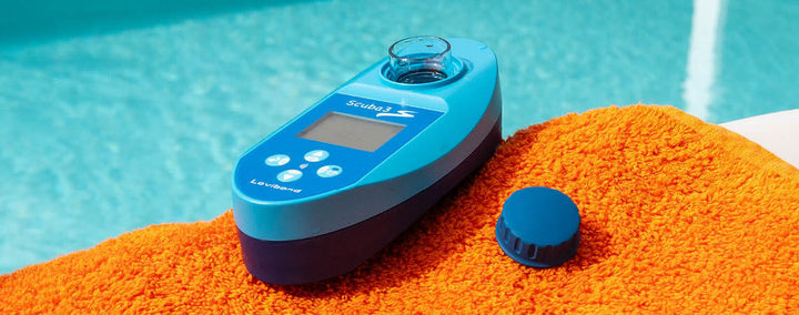 Scuba 3s. Digitalt måleapparat. Vanntett og enkelt i bruk. Tablettbasert.