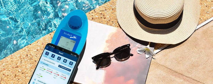 Scuba 3s. Digitalt måleapparat. Vanntett og enkelt i bruk. Tablettbasert.