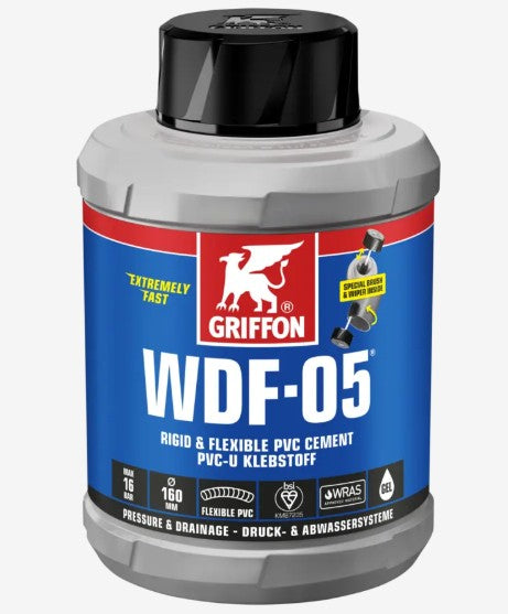 WDF-05 Hurtiglim Griffon. Med pensel. 0.25 l og 0.5 l